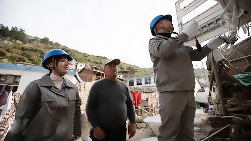 南麂島與大陸聯(lián)網(wǎng)工程是他們期盼已久的一件民生大事